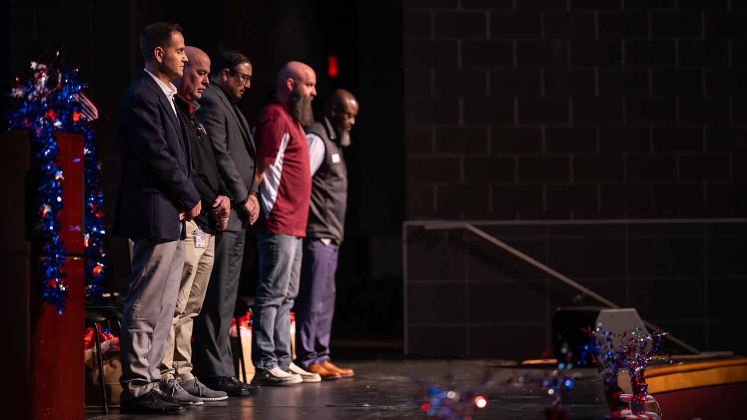 Lewisville High School Celebrates Veterans Day